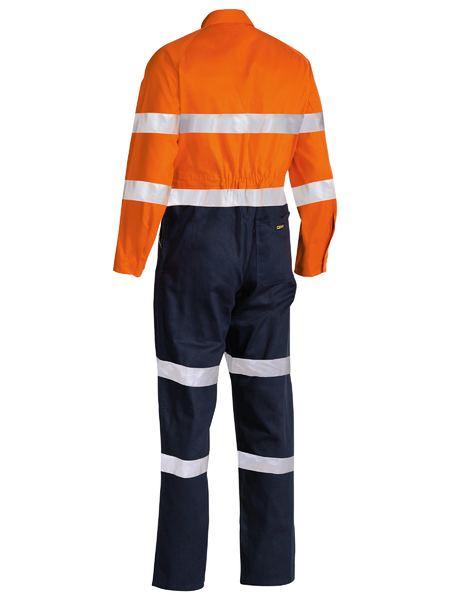 Bisley Taped Hi Vis Drill Coverall - (BC6357T)