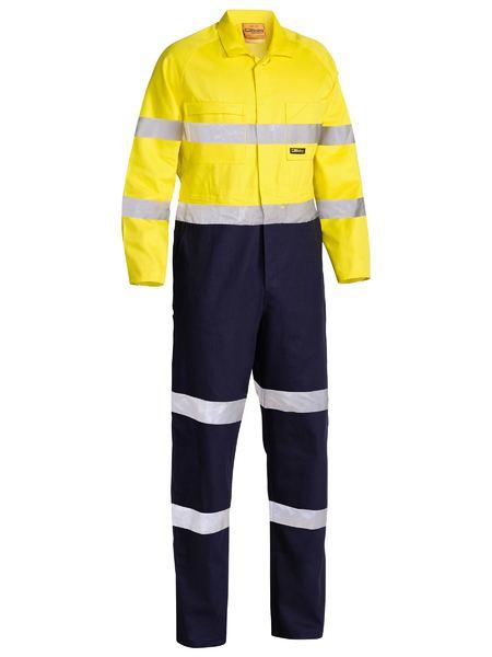 Bisley Taped Hi Vis Drill Coverall - (BC6357T)