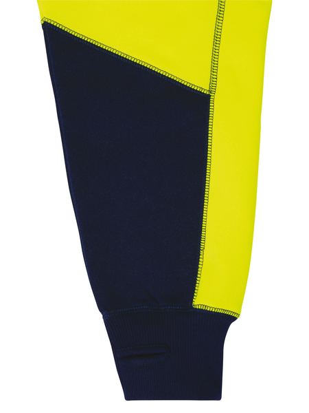 Bisley Hi Vis Zip Front Fleece Hoodie BK6819 Workwear Direct