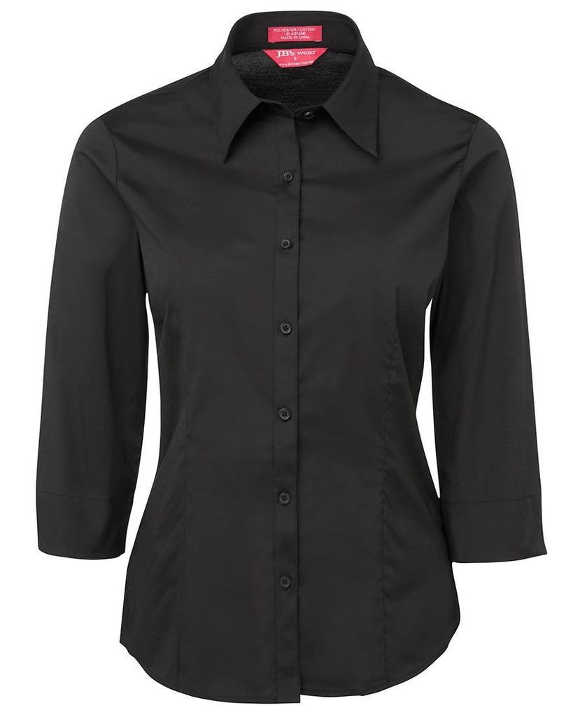 JB's Ladies Urban 3/4 Poplin Shirt (4PLU3)