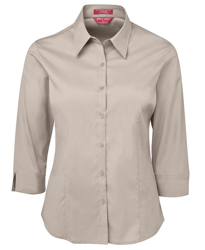 JB's Ladies Urban 3/4 Poplin Shirt (4PLU3)