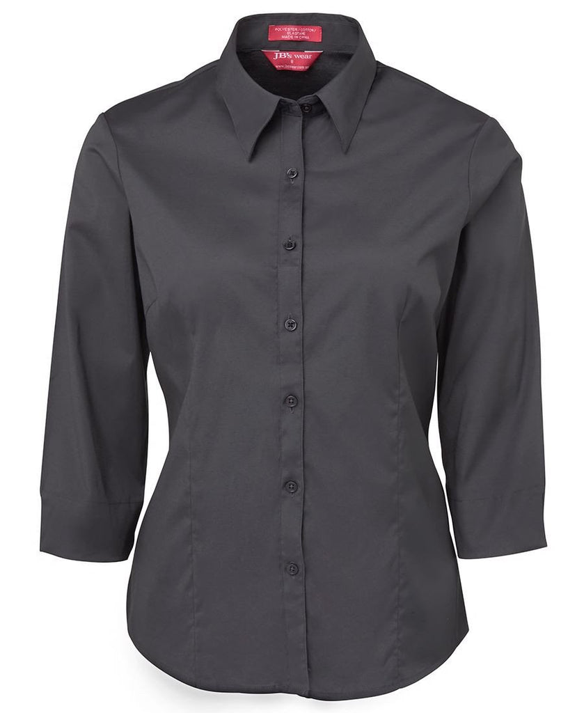 JB's Ladies Urban 3/4 Poplin Shirt (4PLU3)