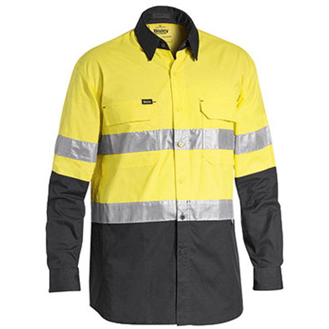 Bisley  X Airflow™ Taped Hi Vis Ripstop Shirt -(BS6415T)