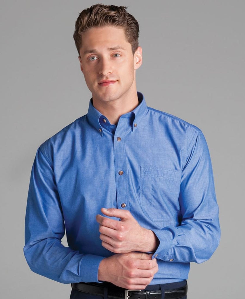 Jb's Long Sleeve Indigo Shirt - Adults (4IC)