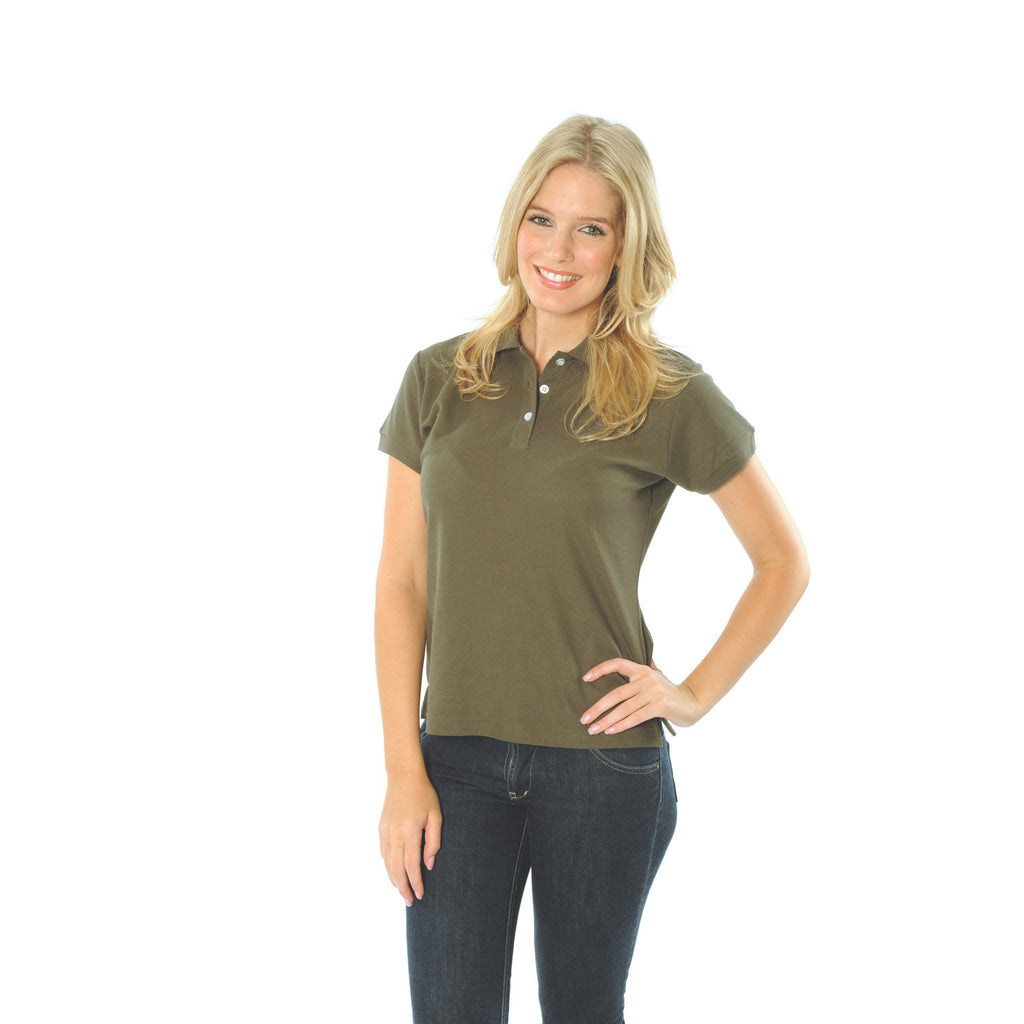 DNC Ladies Cotton Rich New York Polo (5258)