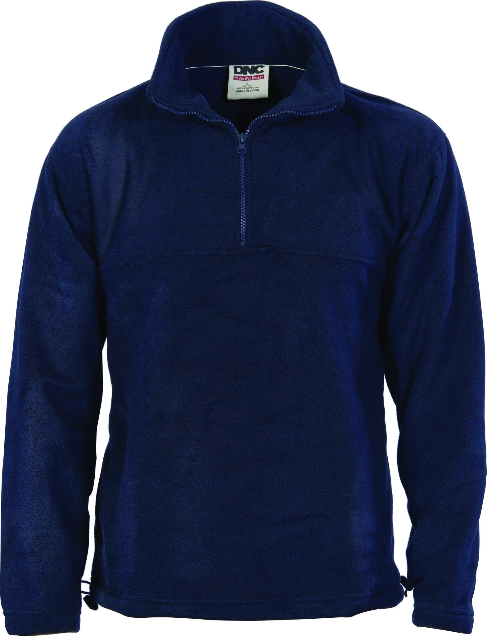 Navy polar fleece jacket deals