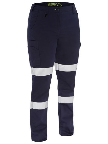 Bisley Women's Taped Biomotion Recycled Cargo Work Pant (BPCL6088T)