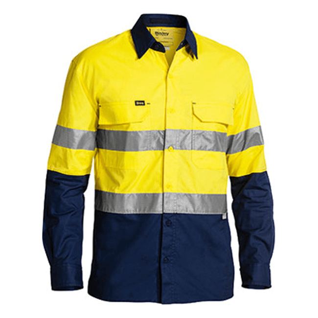 Bisley  X Airflow™ Taped Hi Vis Ripstop Shirt -(BS6415T)