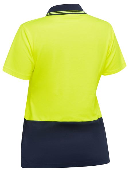 Bisley Women's Hi Vis V-neck Polo (BKL1234)