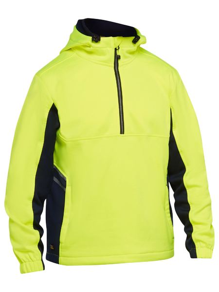 Bisley Hi Vis Liquid Repellent Fleece Hoodie (BK6571)