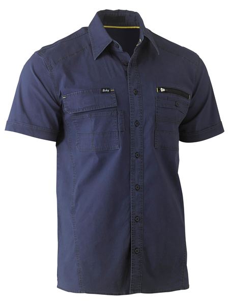 Bisley Flex & Move Utility Work Shirt-Short Sleeve(BS1144)