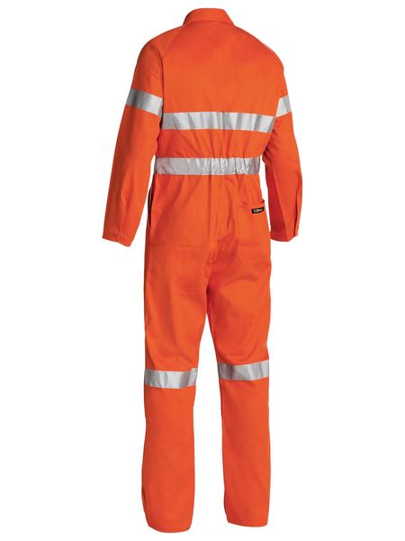 Bisley  Taped Hi Vis Drill Coverall -(BC607T8)