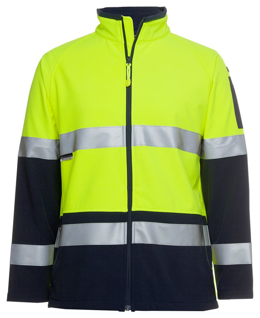 JB's Hi Vis (D+N) SoftShell Jacket - Adults (6D4LJ)