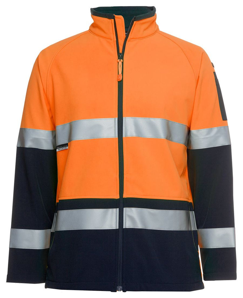 JB's Hi Vis (D+N) SoftShell Jacket - Adults (6D4LJ)