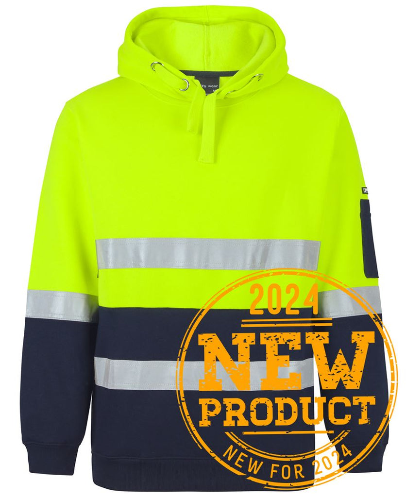 JB'S Hi Vis (D+N) Pull Over Hoodie (6DPOH)