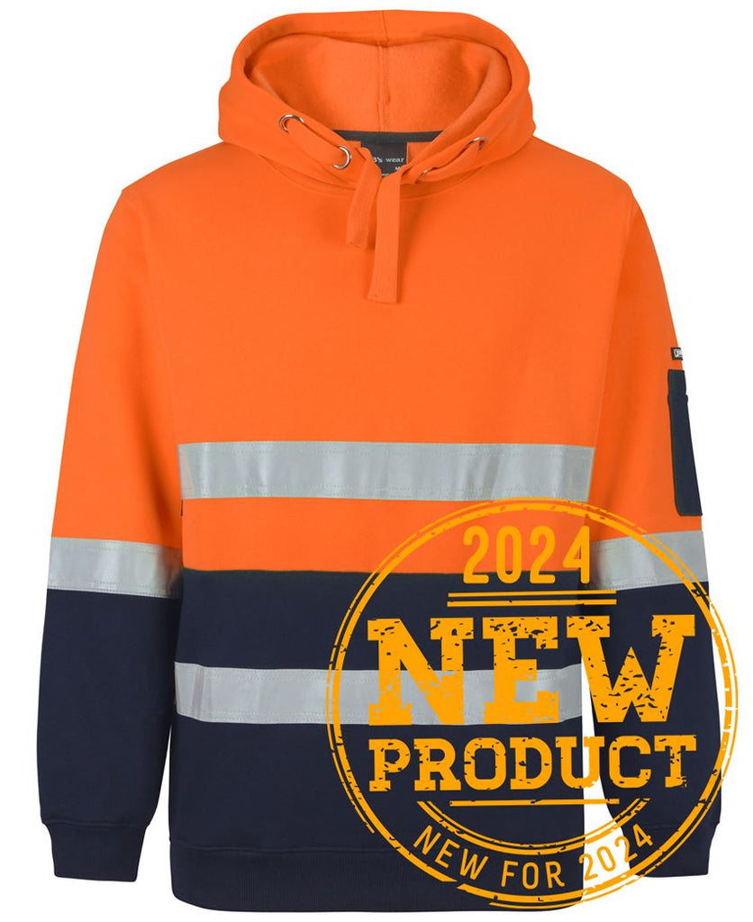 JB'S Hi Vis (D+N) Pull Over Hoodie (6DPOH)