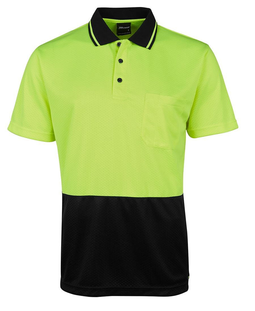 JB's Hi Vis Jacquard Non Cuff Polo (6HJNC)