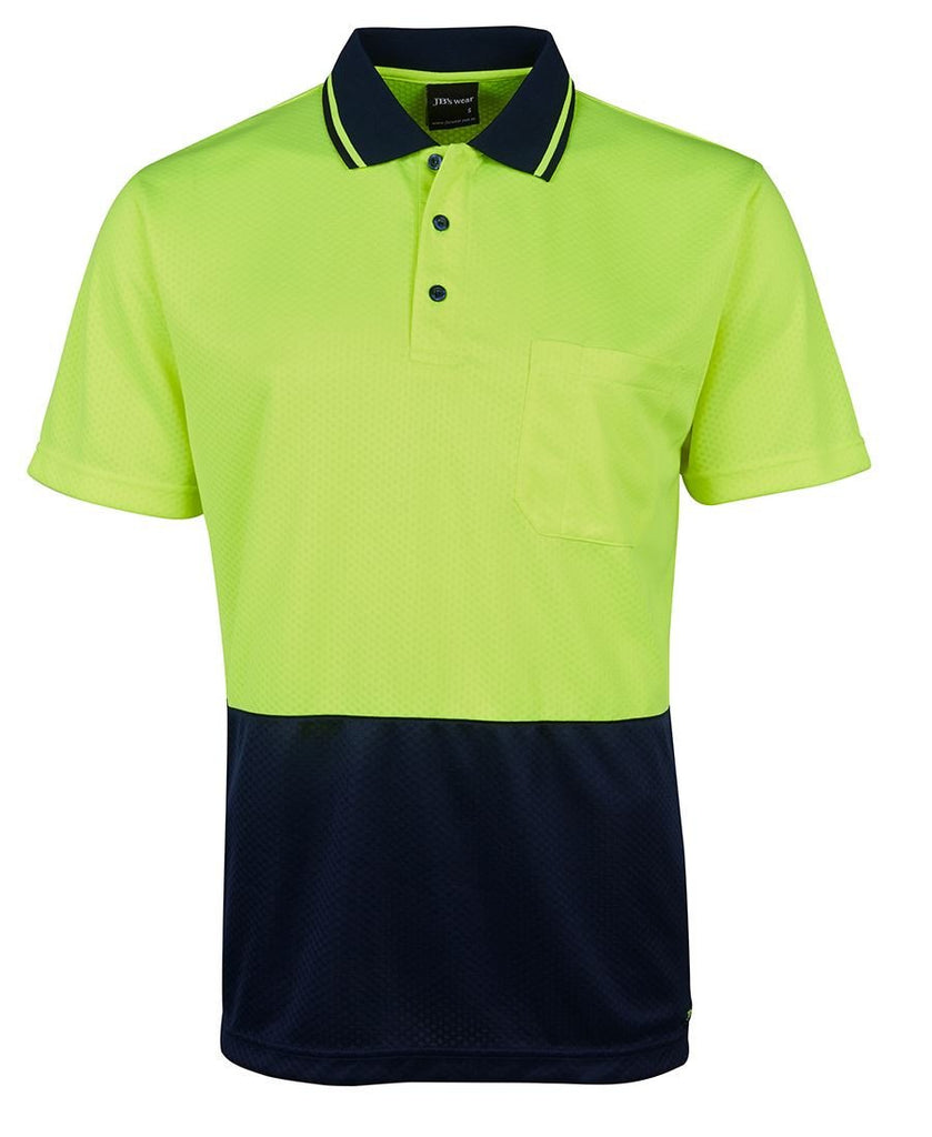 JB's Hi Vis Jacquard Non Cuff Polo (6HJNC)