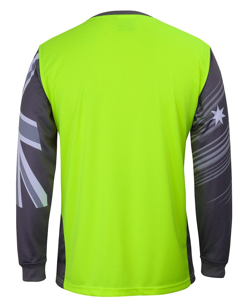 Jb's Hi Vis L/S Southern Cross Tee (6HSCT)