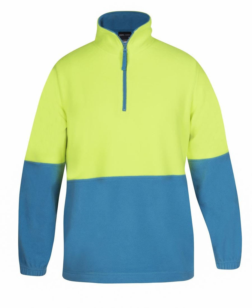 JB's Hi Vis 1/2 Zip Polar Fleece - Adults (6HVPF)