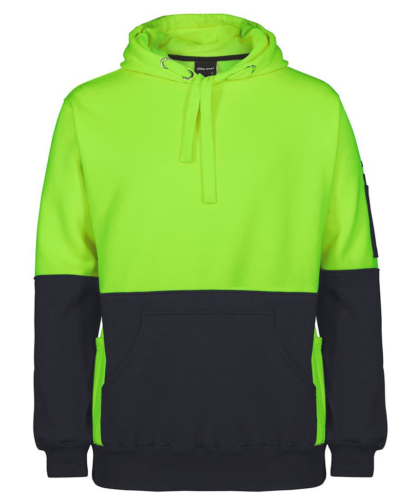 JB's Hi Vis 330G Pull Over Hoodie (6HVPJ)