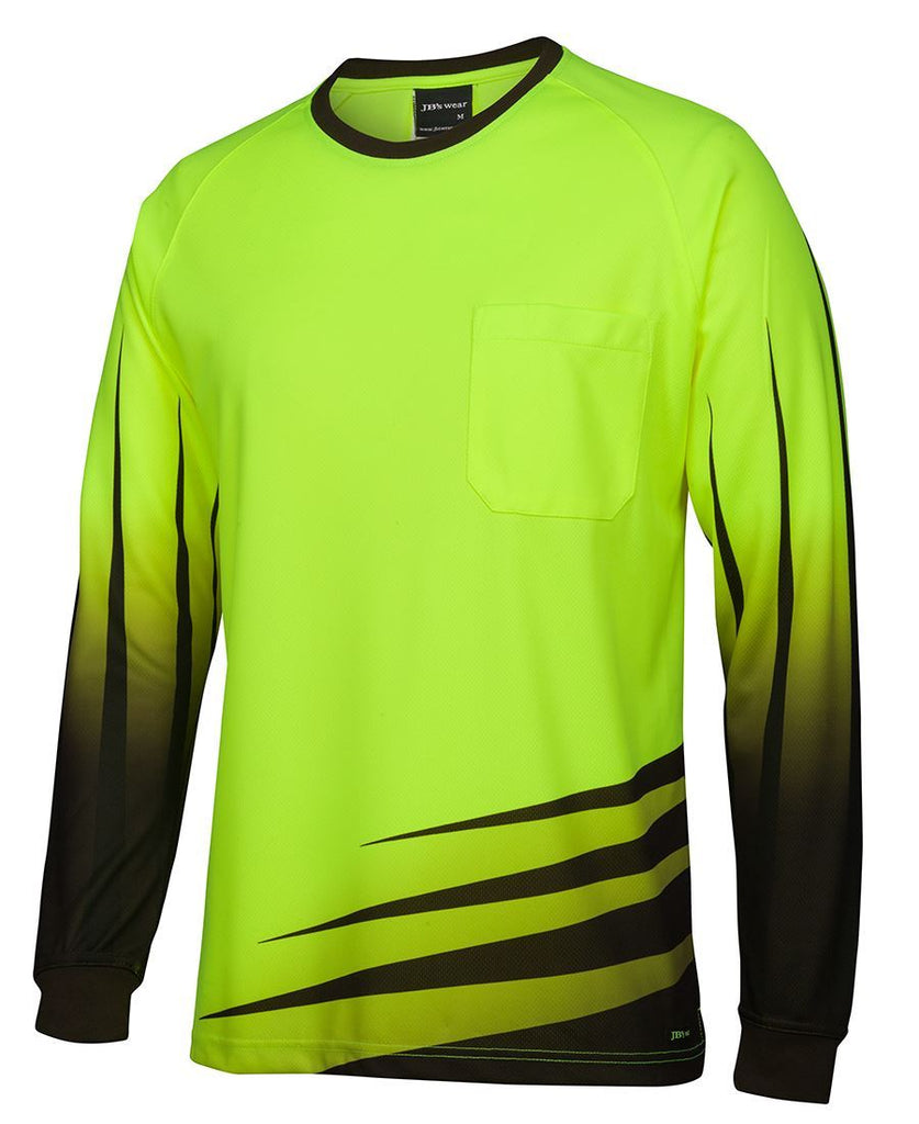 JB's Hi Vis L/S Rippa Sub Tee (6HVRX)