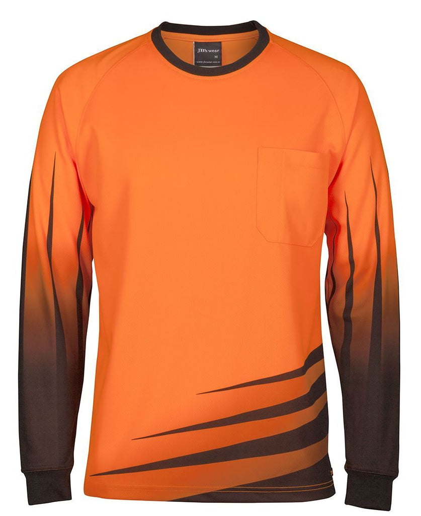 JB's Hi Vis L/S Rippa Sub Tee (6HVRX)