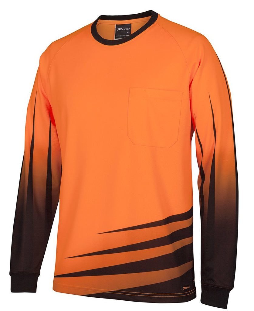 JB's Hi Vis L/S Rippa Sub Tee (6HVRX)