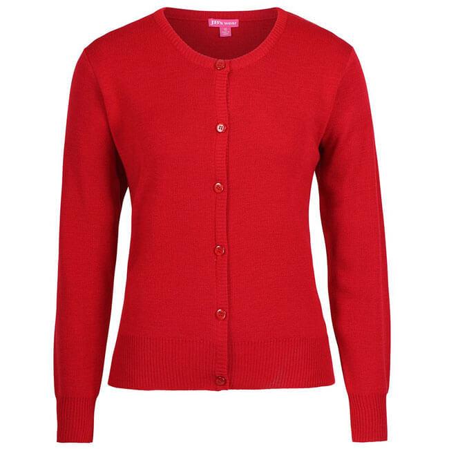 JB's Ladies Corporate Crew Neck Cardigan (6L1CN)