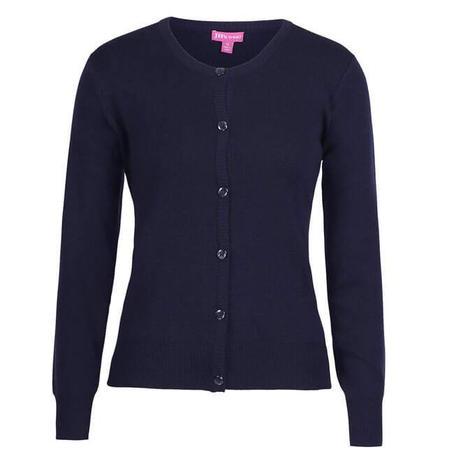 JB's Ladies Corporate Crew Neck Cardigan (6L1CN)