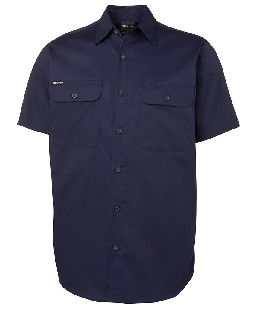 Jb's Short Sleeve 150g Work Shirt (6WSLS)