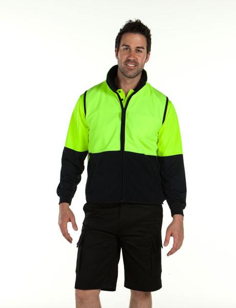 Jb's Hi Vis Polar Vest - Adults (6HVPV)