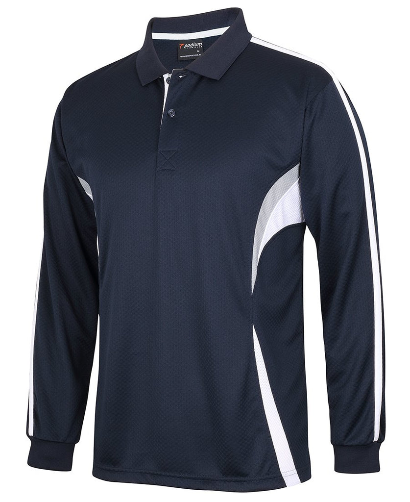 JB's Adult Podium L/S Cool Polo (7CLP)