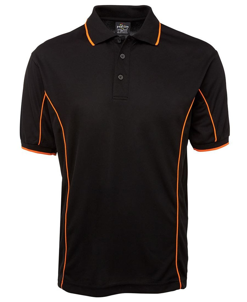 Jb's Adults Podium Short Sleeve Piping Polo(7PIP)