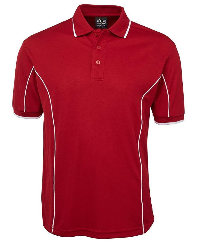 Jb's Adults Podium Short Sleeve Piping Polo(7PIP)