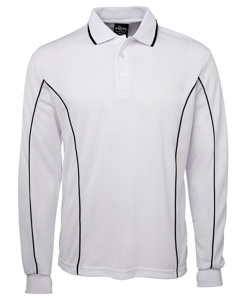 Jb's Podium Long Sleeve Piping Polo (7PIPL) 