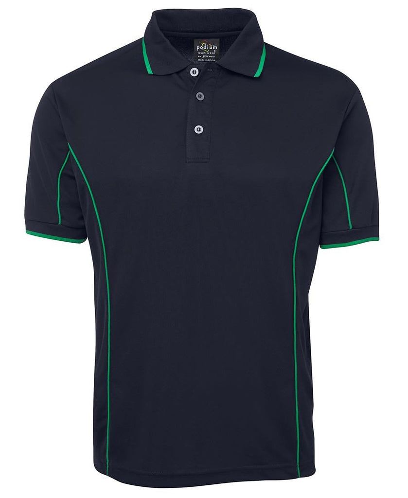 Jb's Adults Podium Short Sleeve Piping Polo(7PIP)