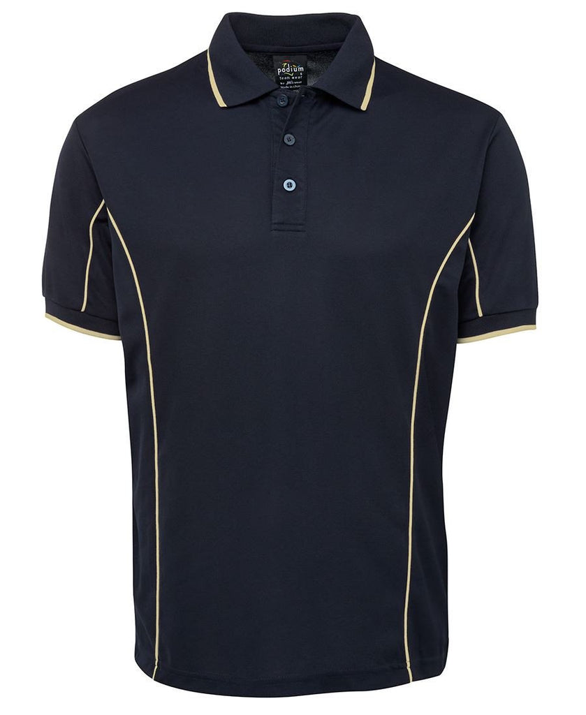 Jb's Adults Podium Short Sleeve Piping Polo(7PIP)