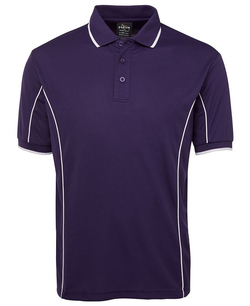 Jb's Adults Podium Short Sleeve Piping Polo(7PIP)