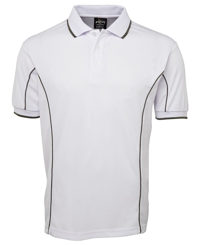 Jb's Adults Podium Short Sleeve Piping Polo(7PIP)