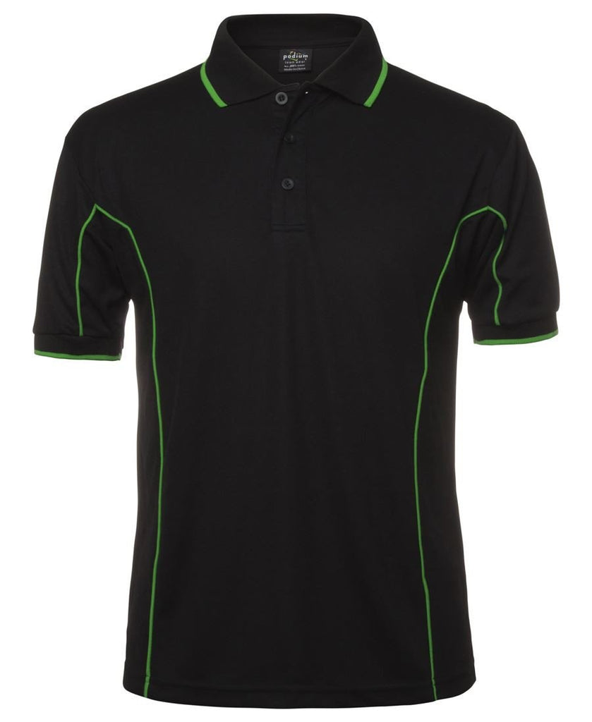 Jb's Adults Podium Short Sleeve Piping Polo(7PIP)