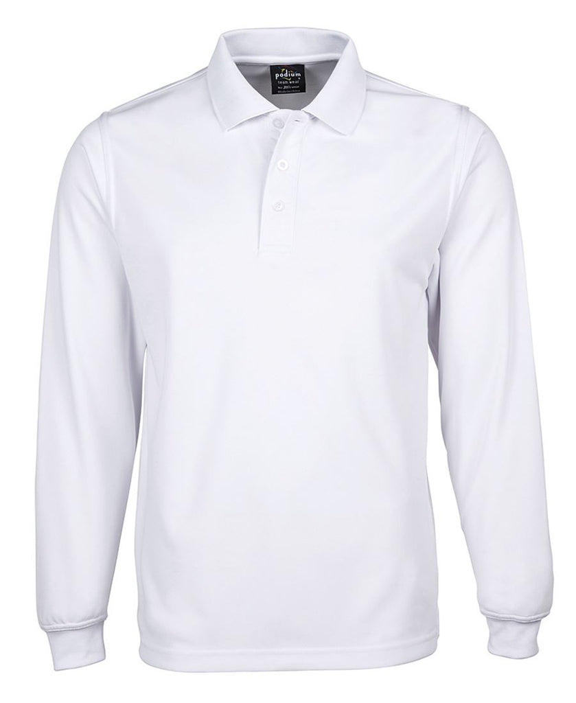 JB's Adult Long Sleeve Poly Polo (7SPL)