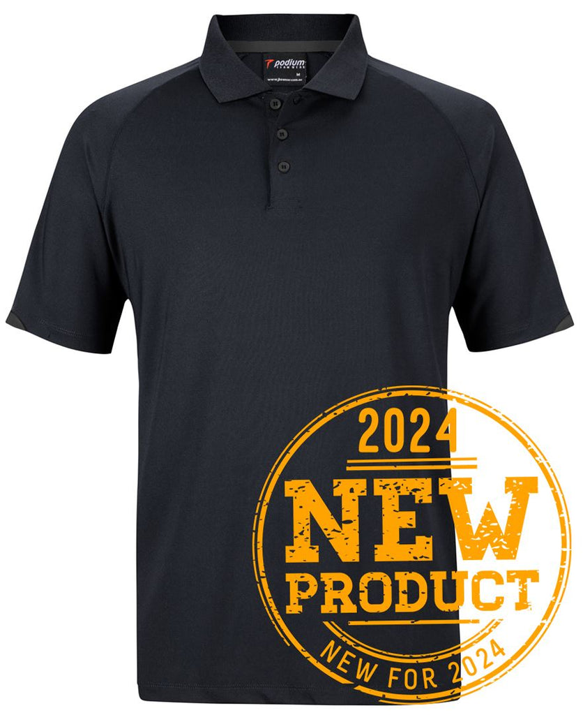 Jb's Podium Contrast Stretch Polo (7STC)