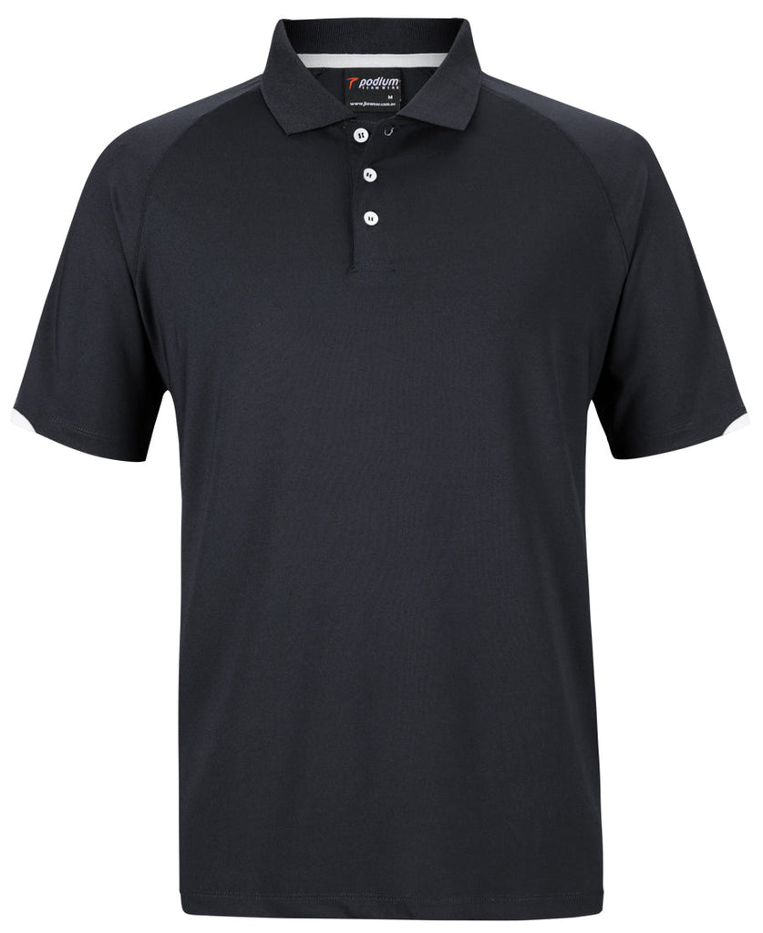 Jb's Podium Contrast Stretch Polo (7STC)