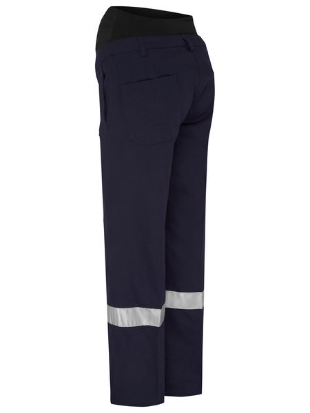 Bisley Women's Taped Maternity Drill Work Pants (BPLM6009T)