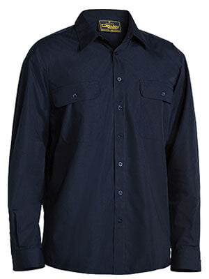 permanent press dress shirts Bisley Permanent Press Shirt-(BS1526) Workwear Direct