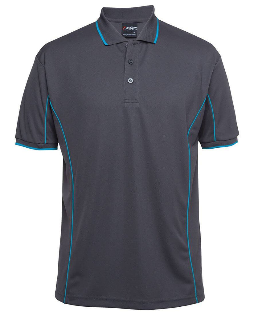 Jb's Adults Podium Short Sleeve Piping Polo(7PIP)