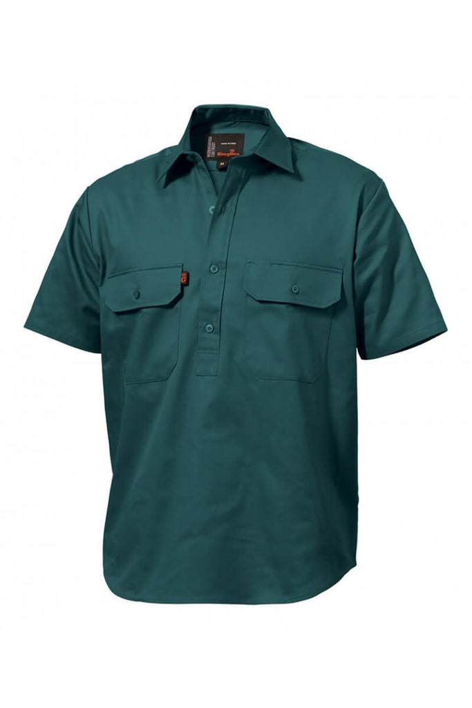 King Gee Closed Front Drill Shirt S/S  (K04060)