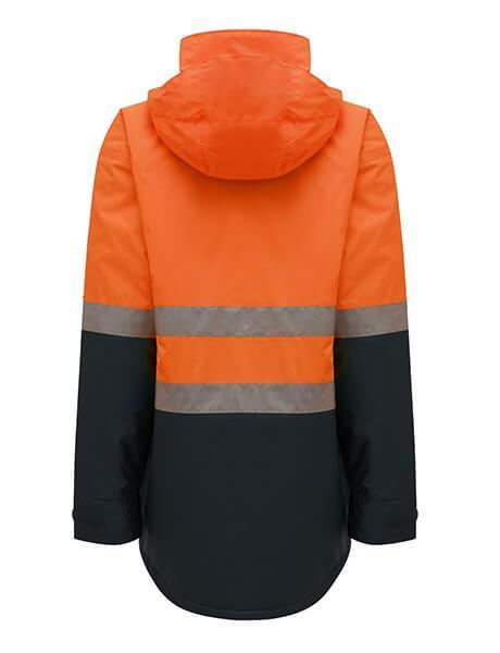 Hard Yakka Hi-Visibility 2Tone Quilted Jacket With Tape (Y06685)