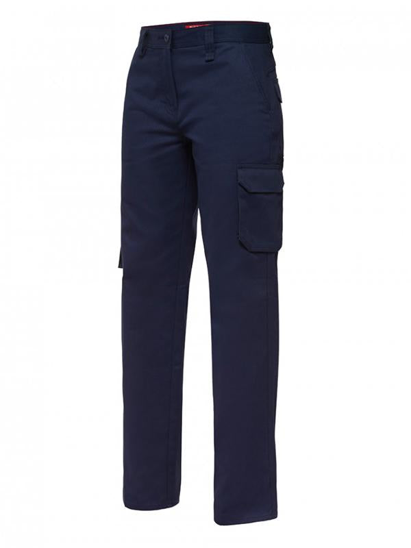 Hard Yakka Women's Generation Y Cotton Drill Cargo Pants (Y08850)